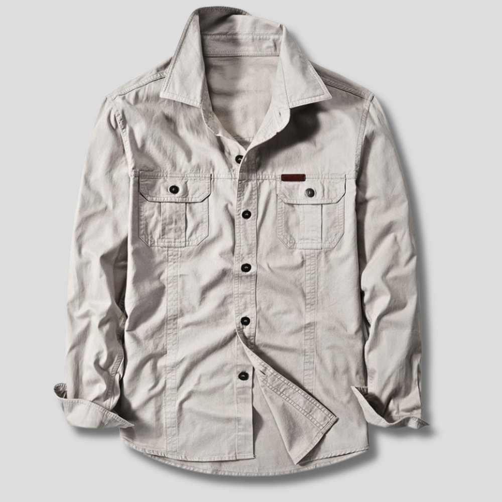 Cotton Cargo Shirt