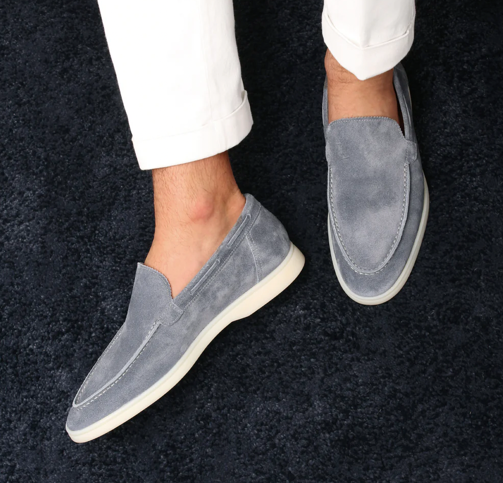 Suede Loafers