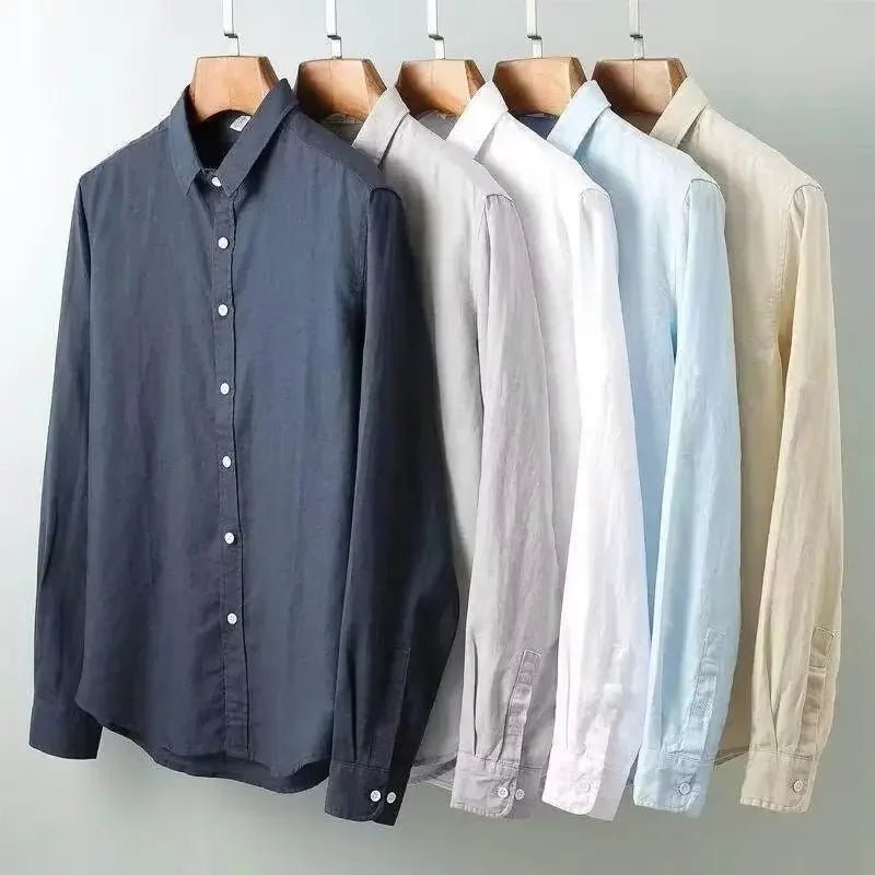 Casual Cotton Linen Shirt