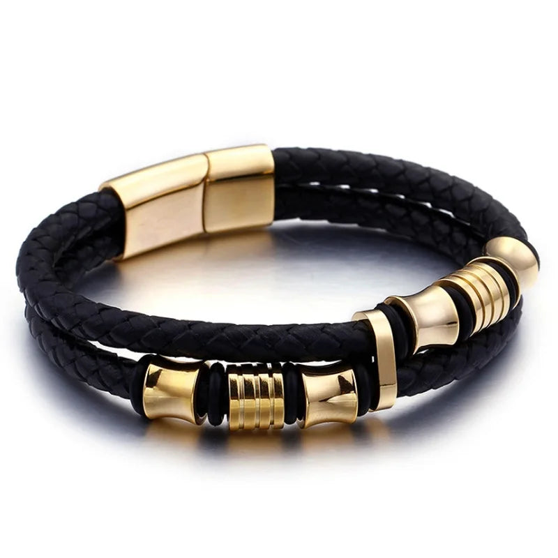 Classic Multilayer Leather Bracelet