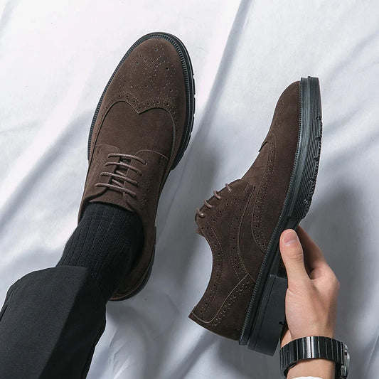 Suede Business Shoes