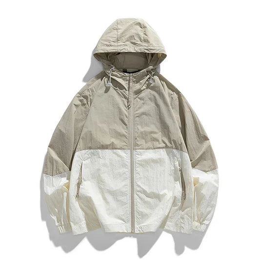 Hooded Windbreaker Jacket