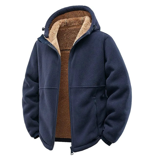 Elegant Wool Windproof Jacket
