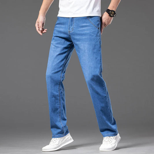 Casual Straight Denim Jeans