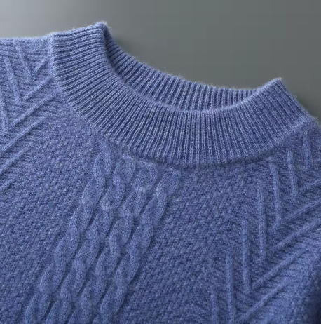 Mizar Patterned Cashmere Sweater