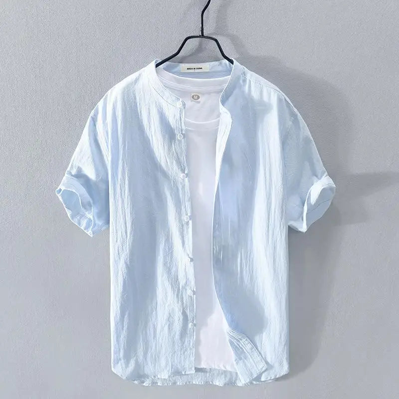 Cotton Linen Summer Shirt