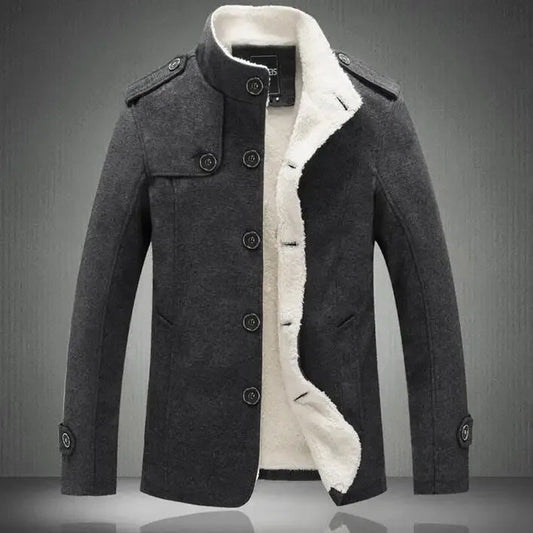 Elegant Fleece Coat