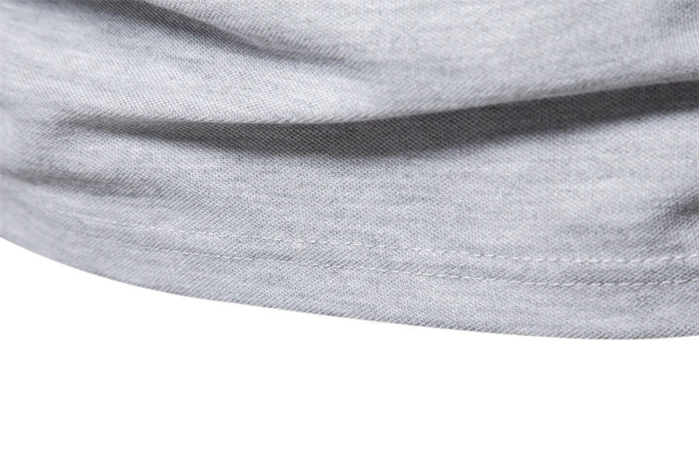 Casual Long Sleeved Polo Shirt