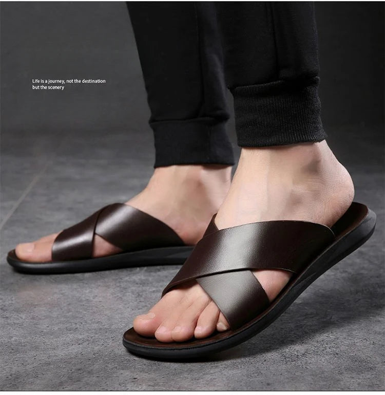 Elegant Leather Sandals