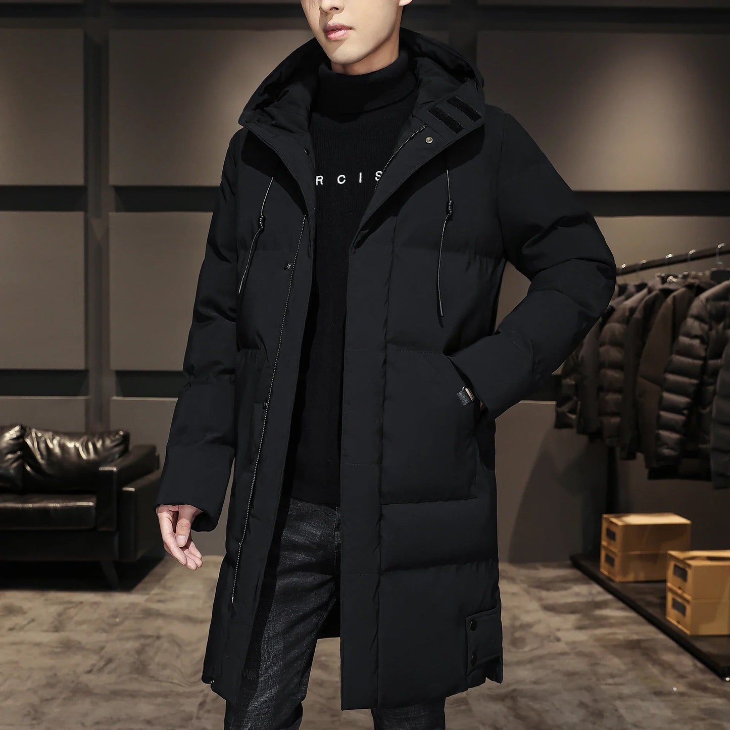 Elegant Long Winter Jacket