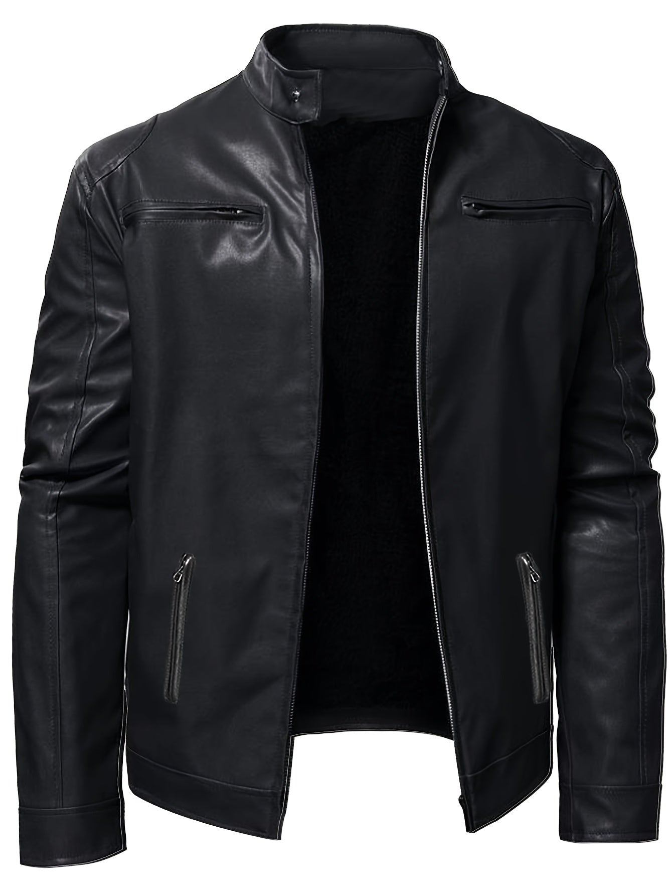 Casual leather Jacket