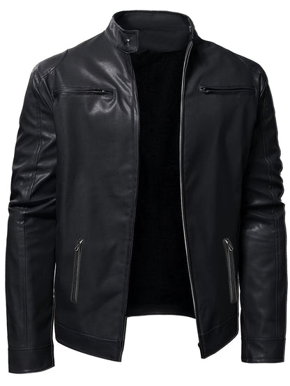 Casual leather Jacket