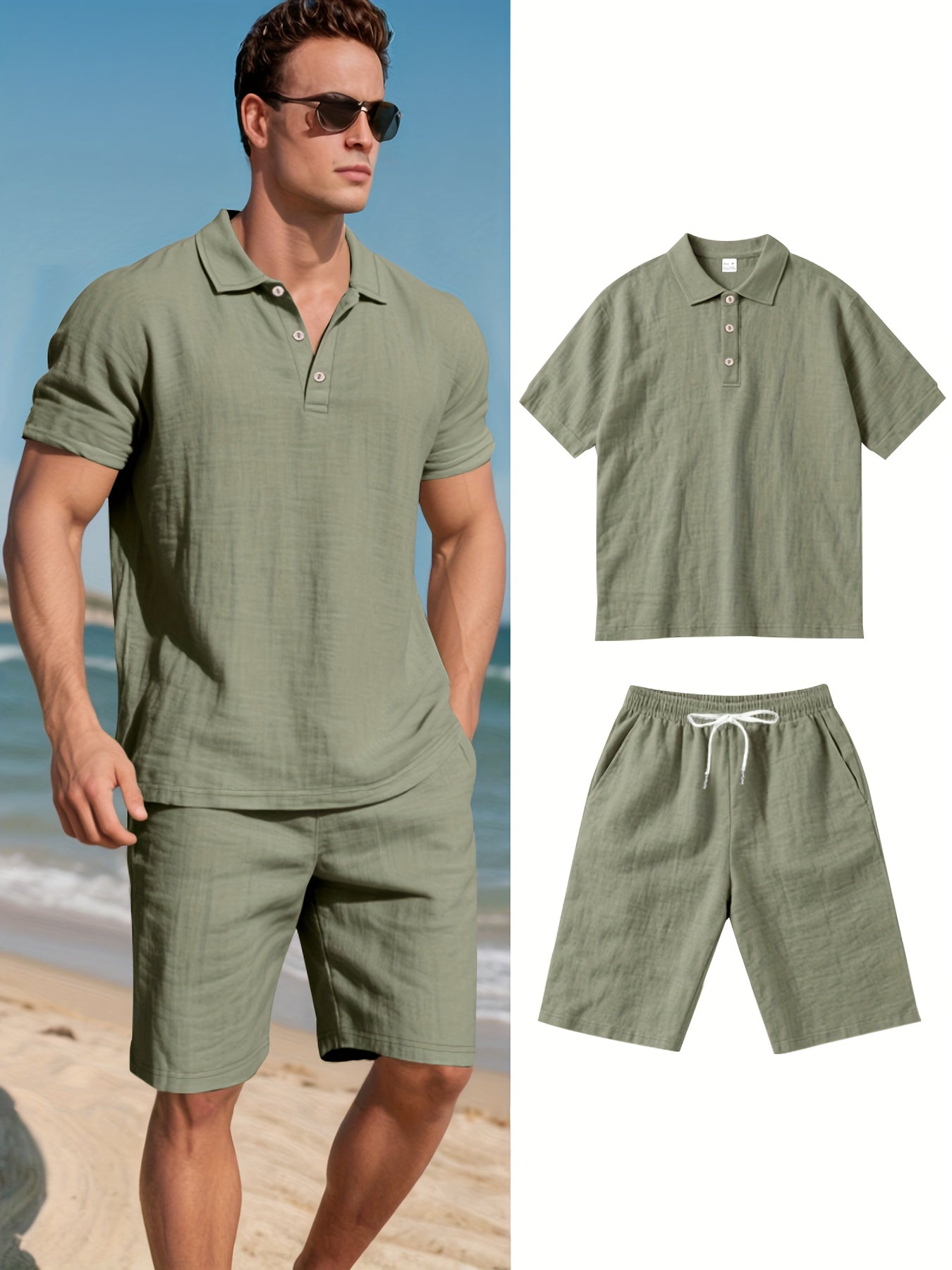 Linen Men's Set