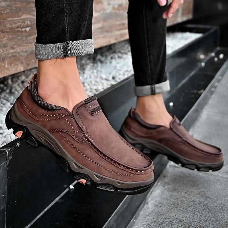 Elegant Leather Slip-On Shoes