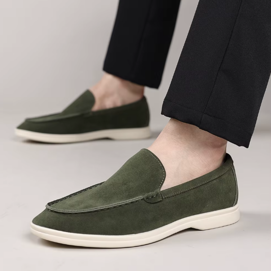 Classic Suede Loafers