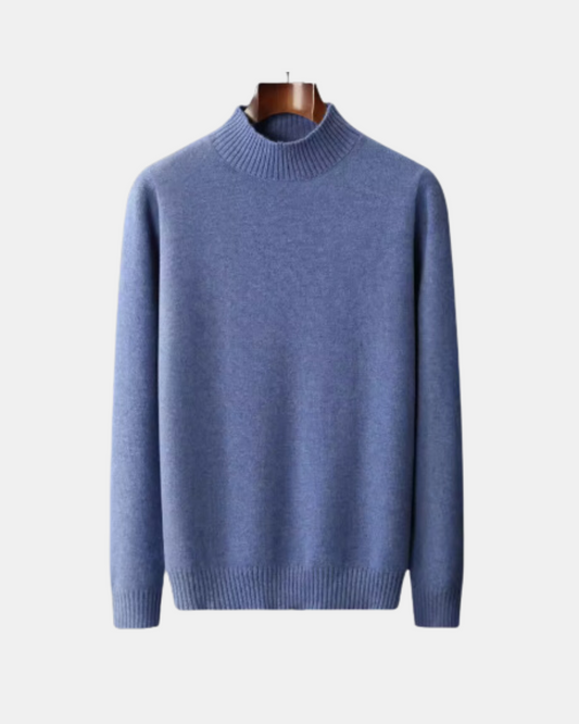 Mercurius Half Turtleneck Jumper In Wool