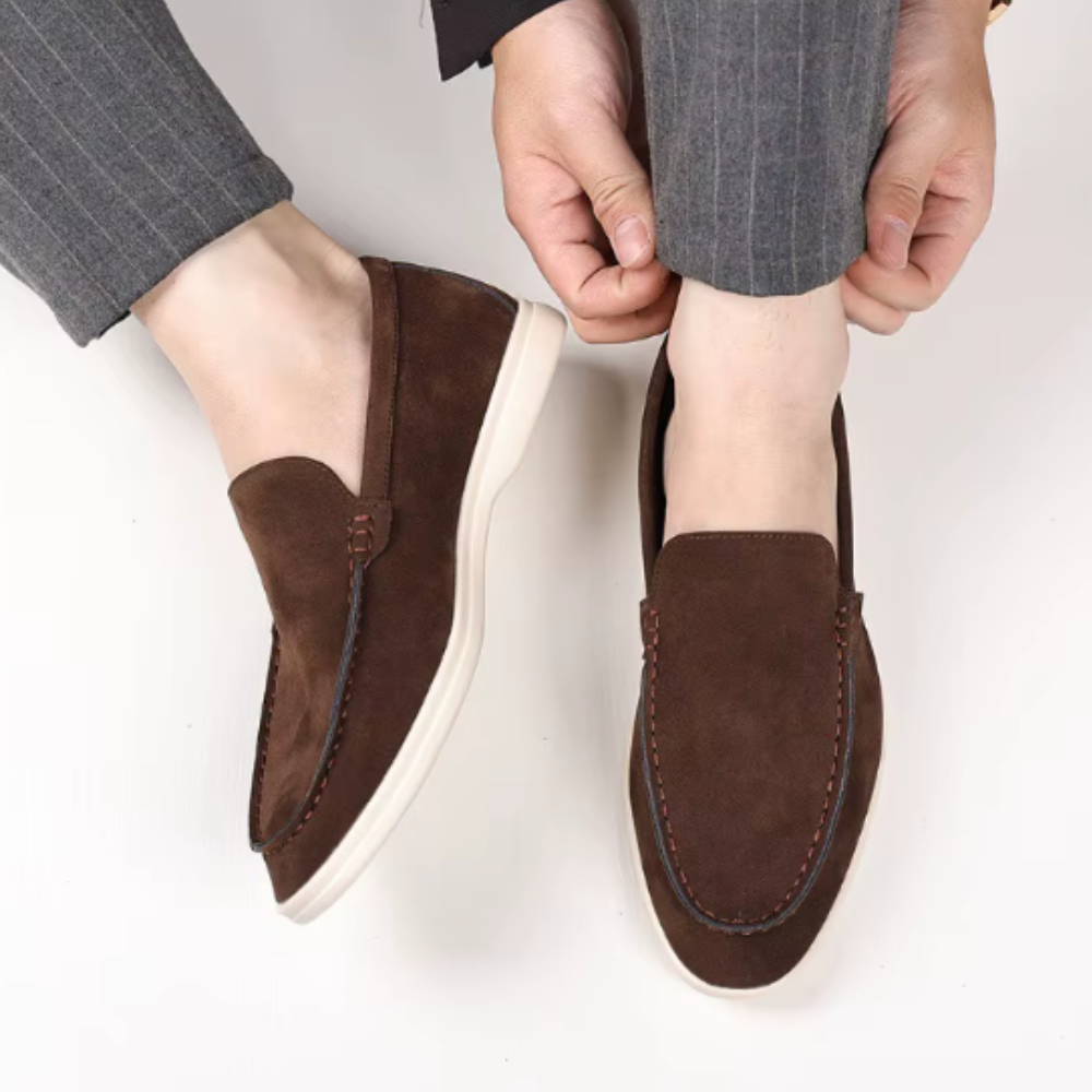 Classic Suede Loafers