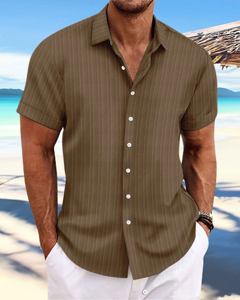 Casual Short Sleeved Shirt