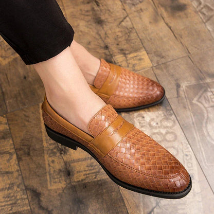 Elegant Woven Loafers