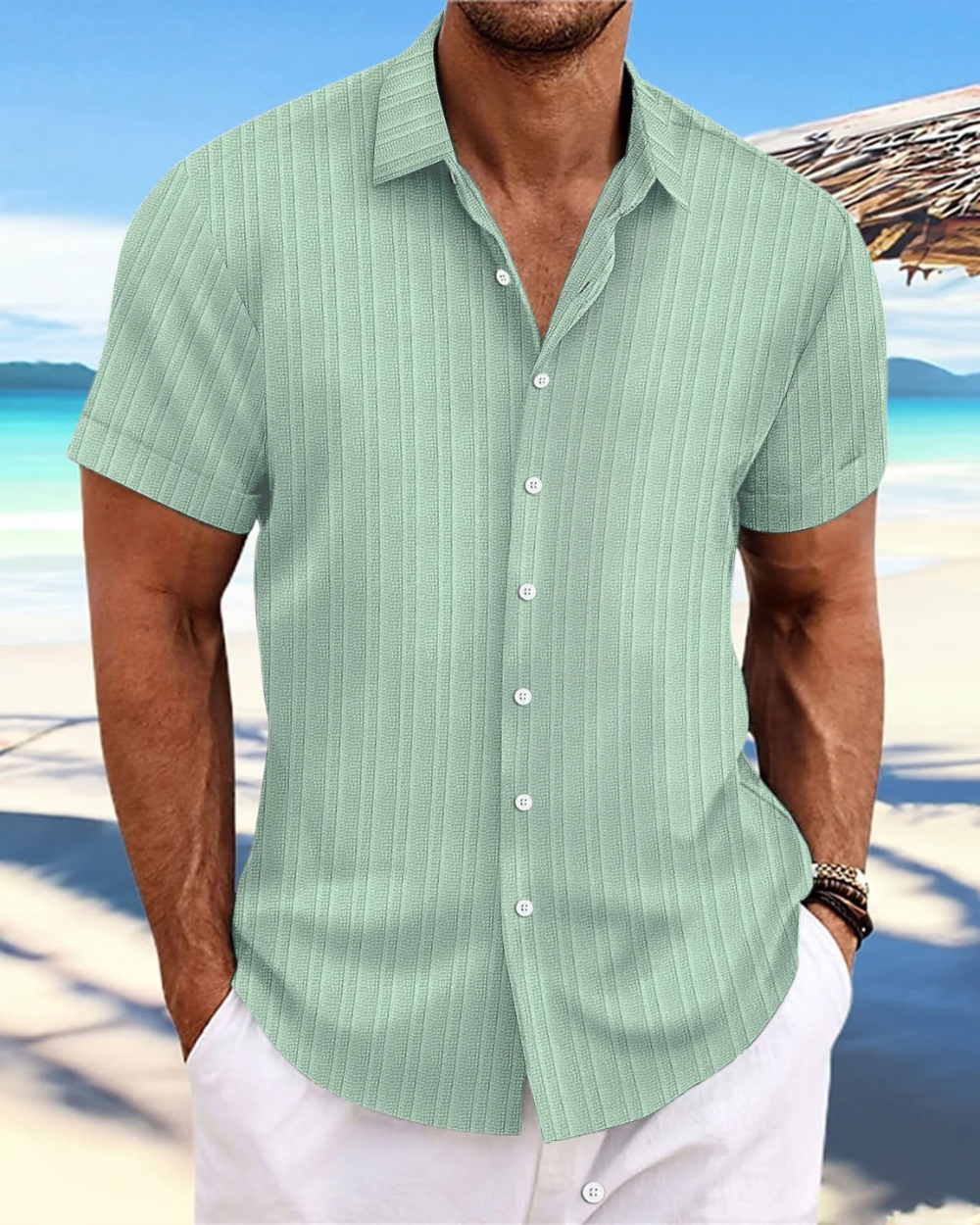 Casual Short Sleeved Shirt