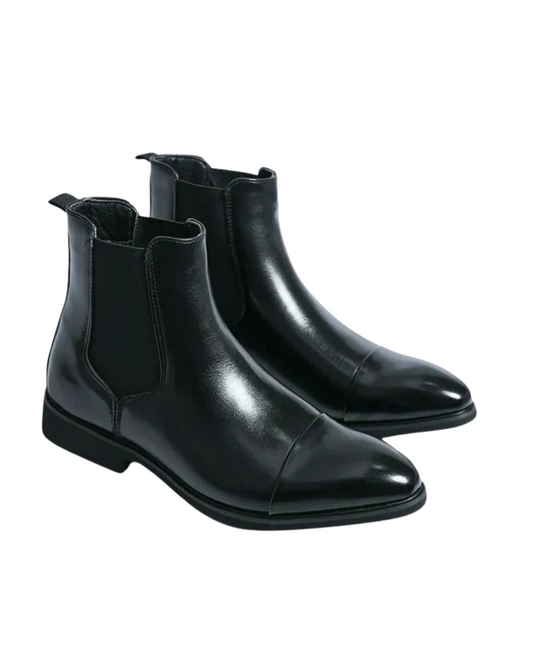 Premium Leather Chelsea Boots