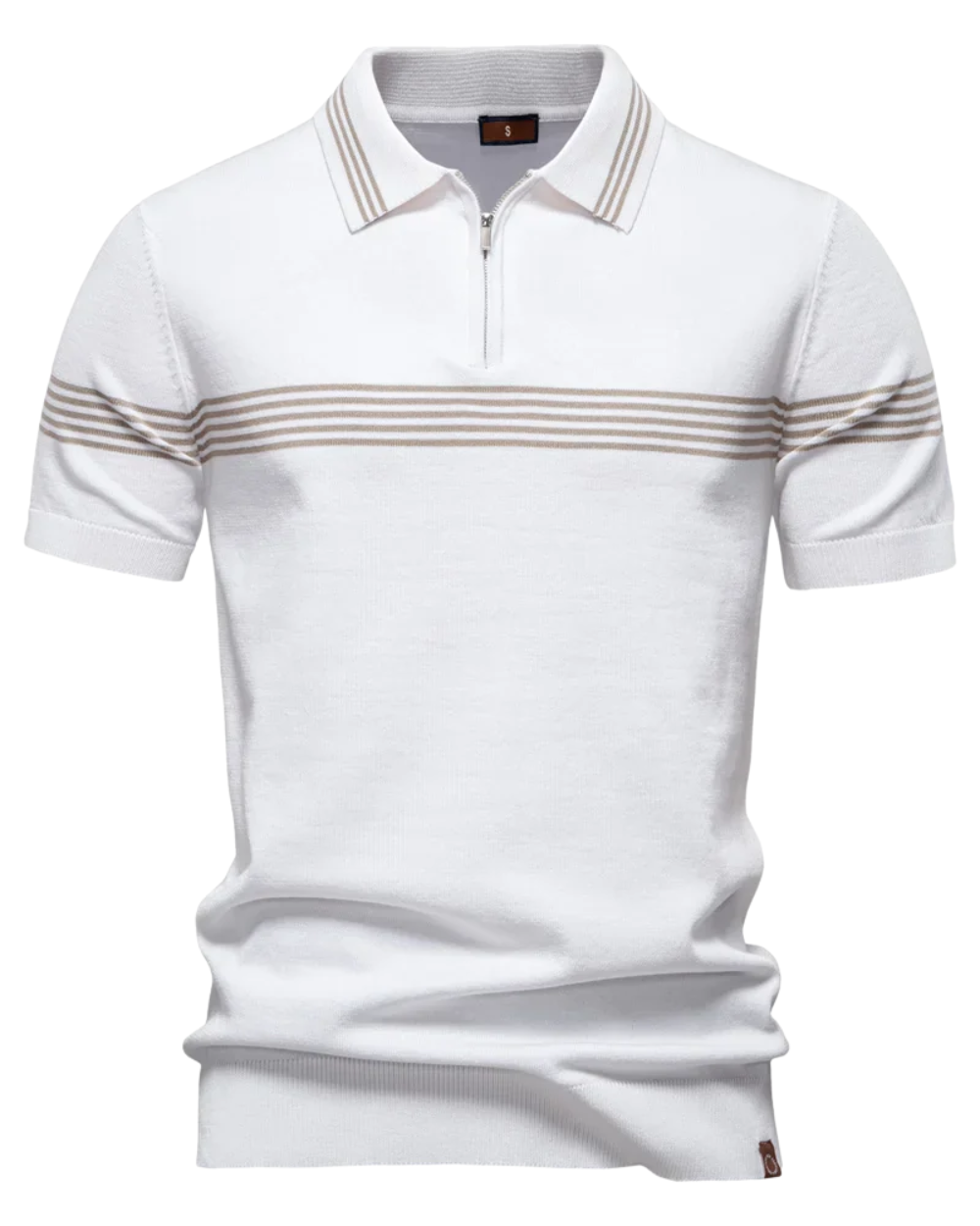 Polo Shirt with Stripes
