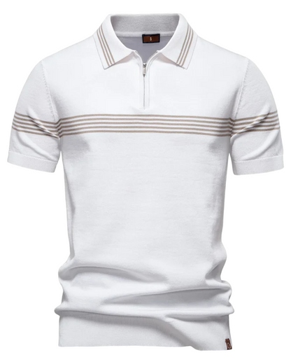 Polo Shirt with Stripes