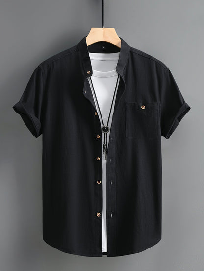 Causal Short Sleeved Shirt