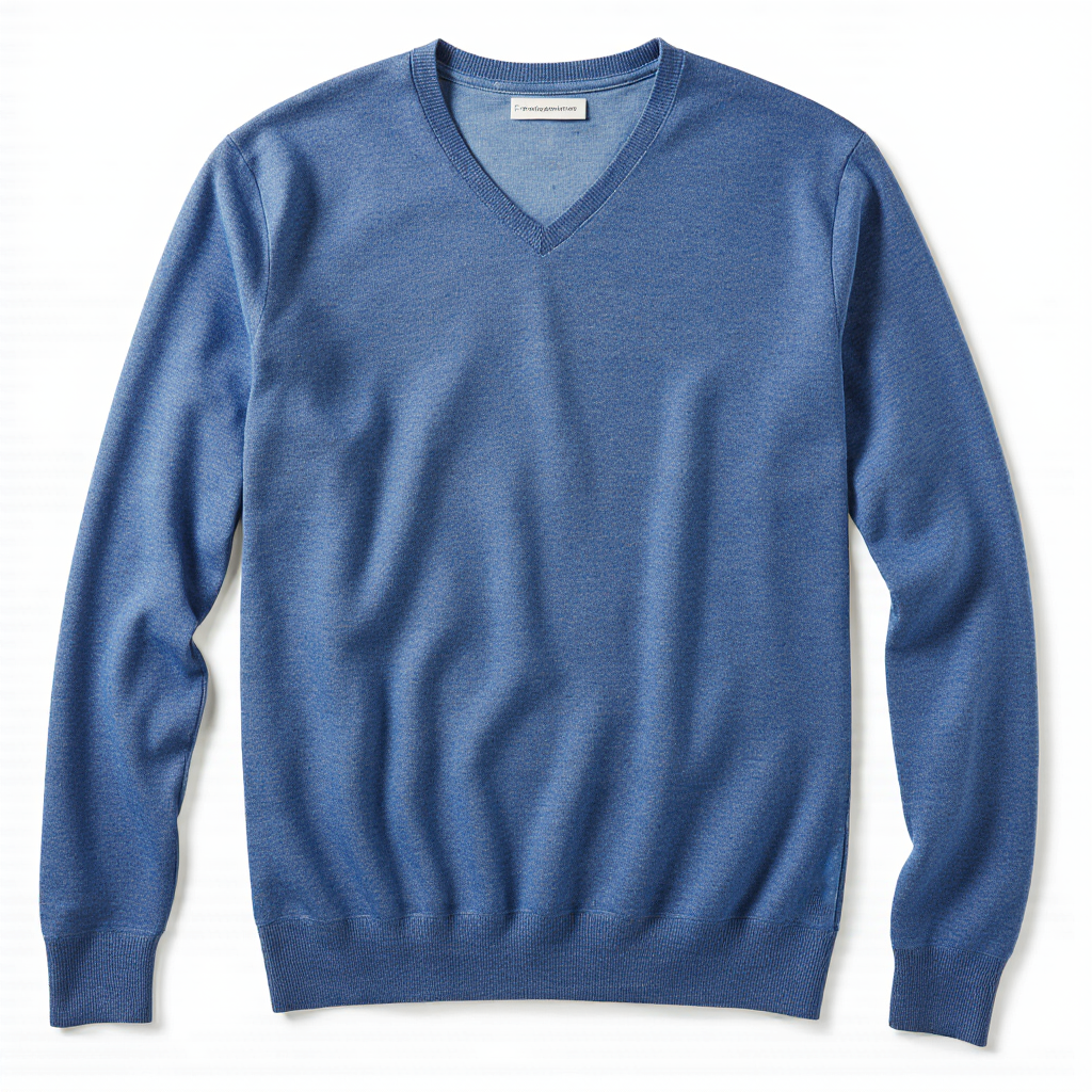 Merino Wool V-Neck Pullover