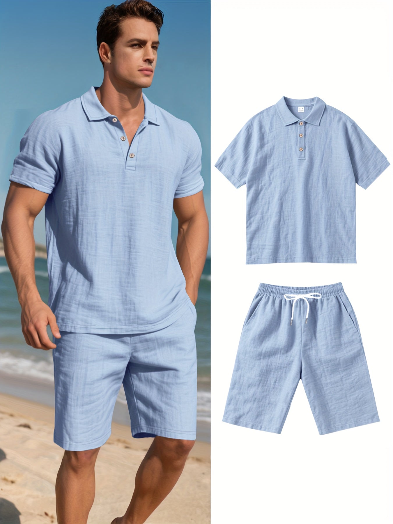 Linen Men's Set