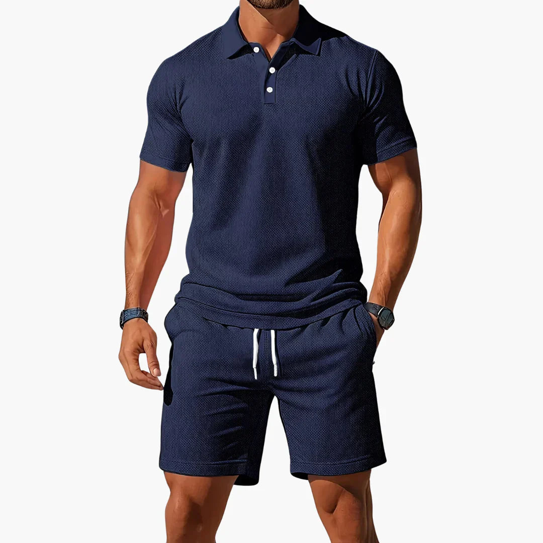 Summer Polo Shirt Set
