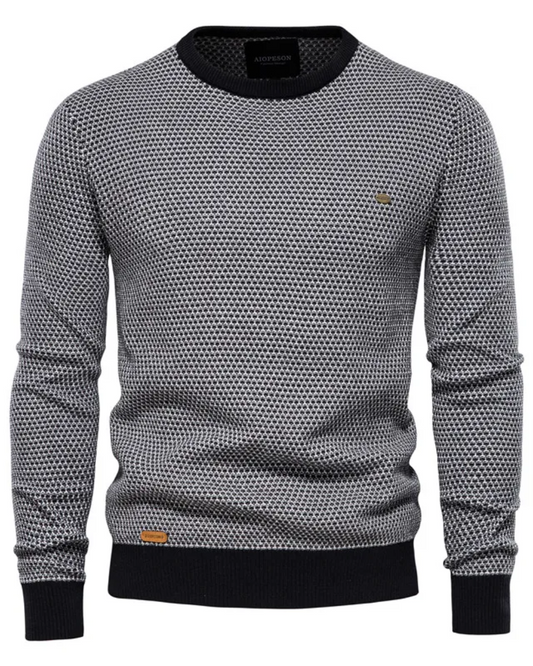 Men's Chequered Sweater