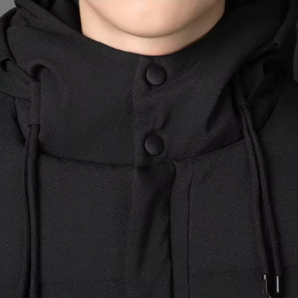 Elegant Long Men's Jacket