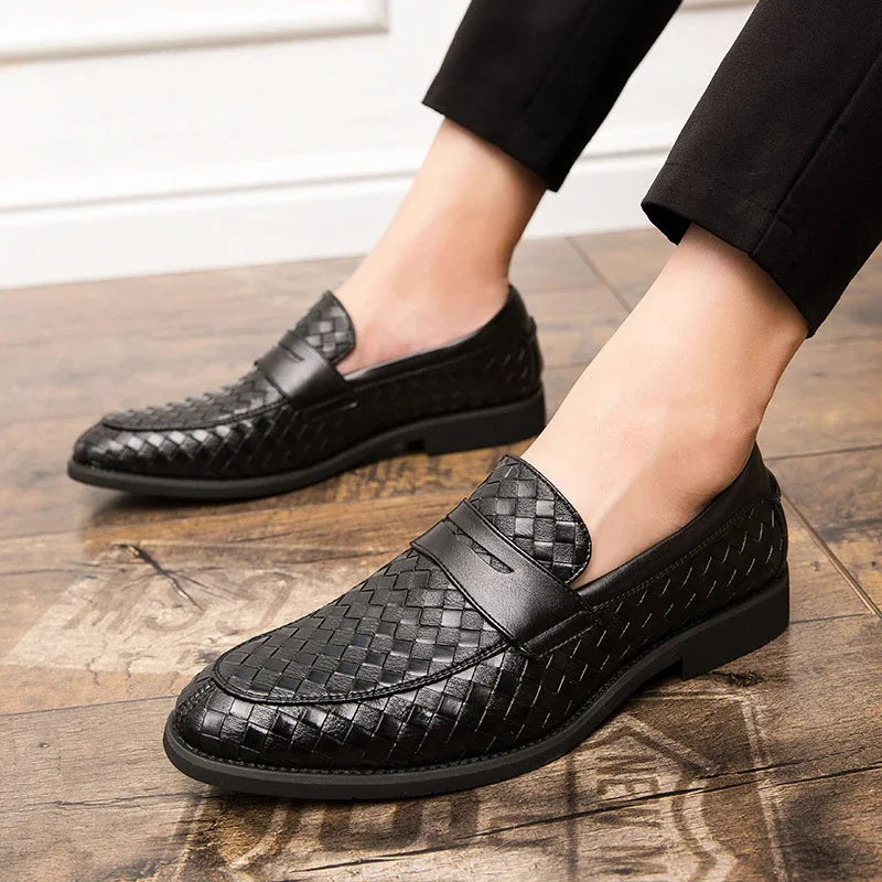 Elegant Woven Loafers