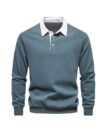 Adrian Casual Polo Sweater