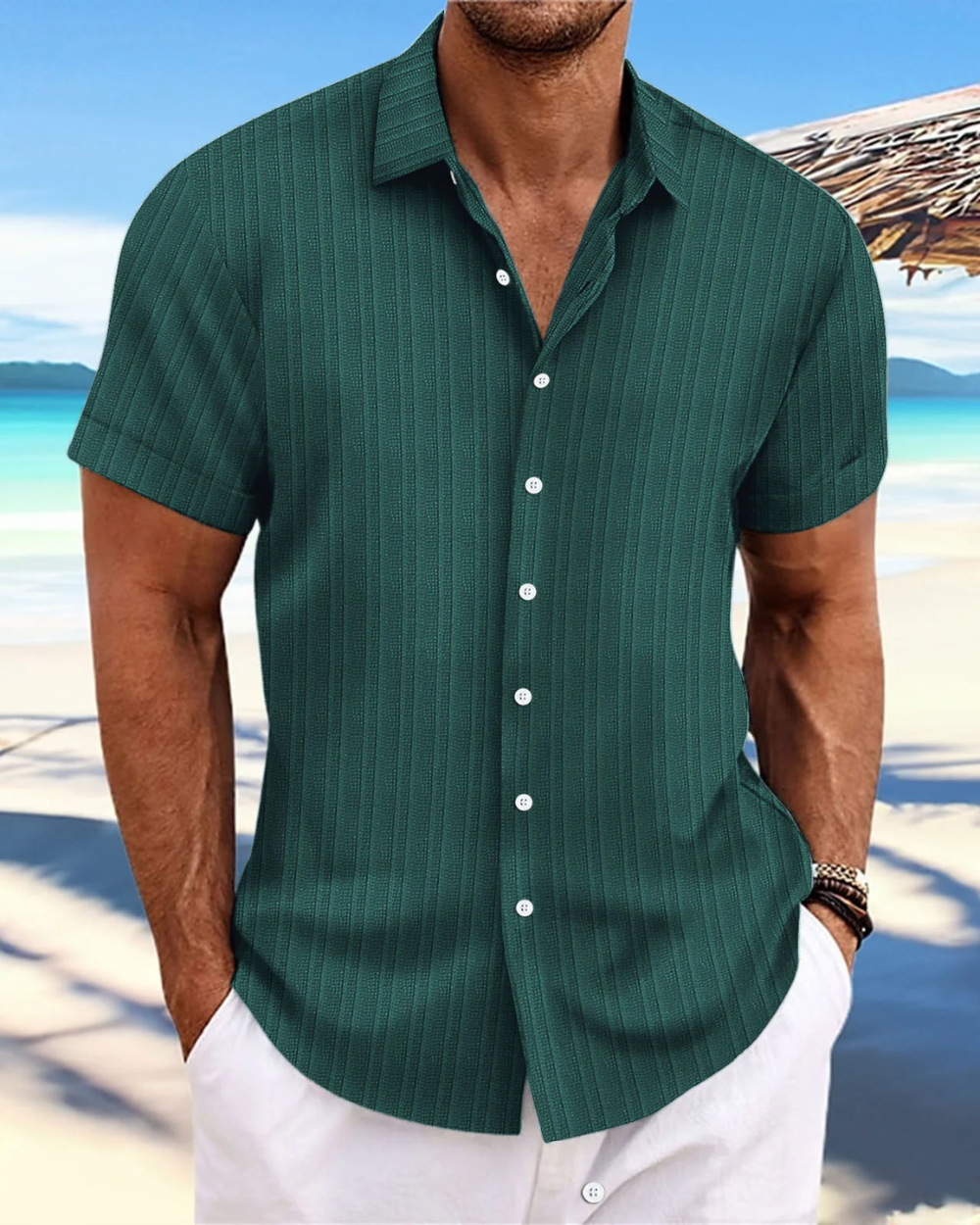 Casual Short Sleeved Shirt