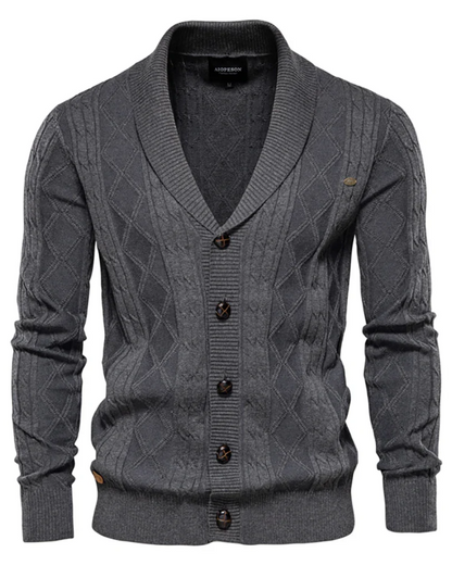 Men's Luxury Cardigan with Buttons