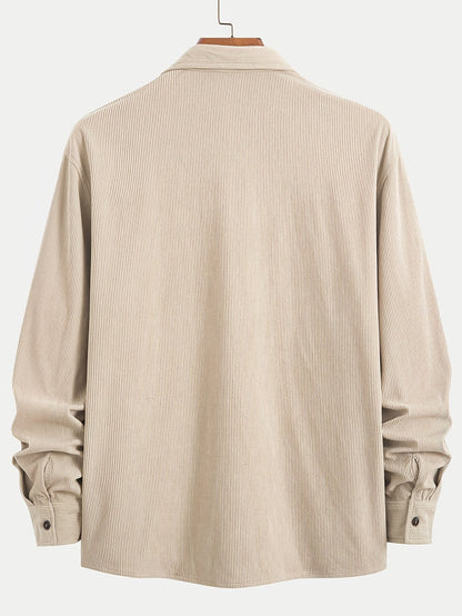 Casual Corduroy Cardigan