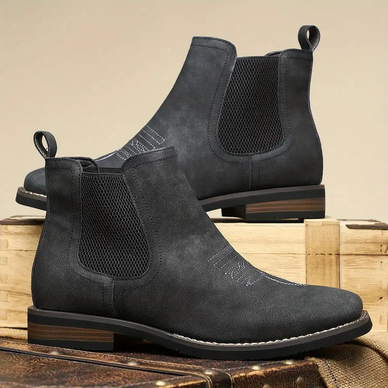 Elegant Leather Men's Boots