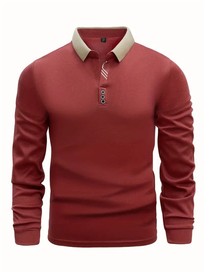 Lightweight Polo Sweater