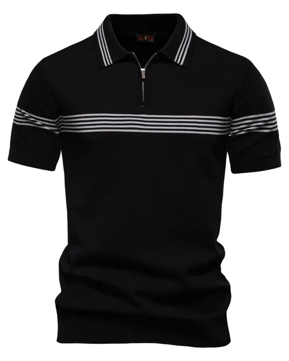 Polo Shirt with Stripes