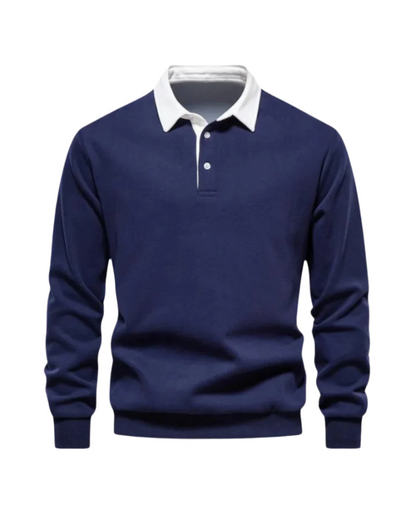 Adrian Casual Polo Sweater
