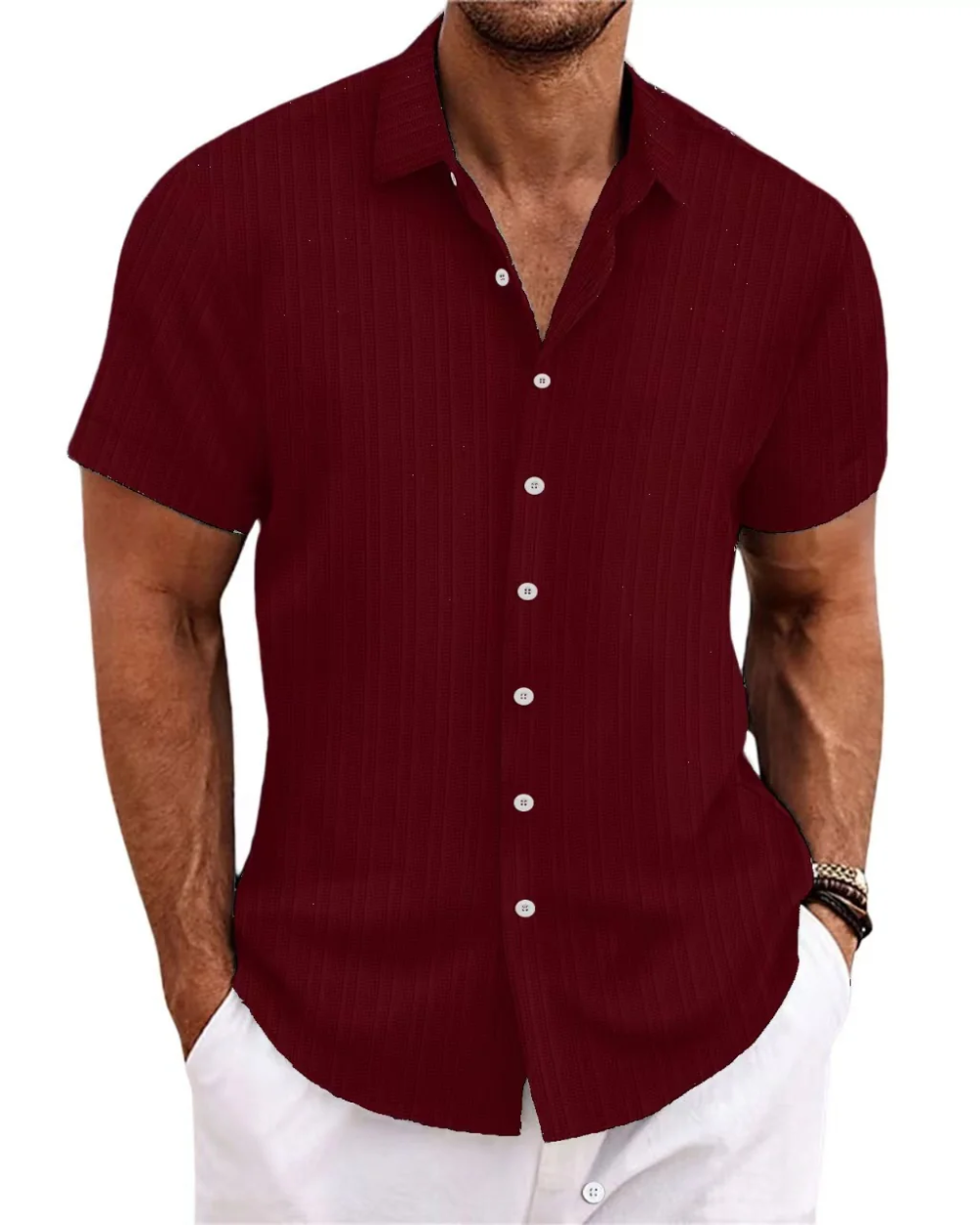 Casual Short Sleeved Shirt
