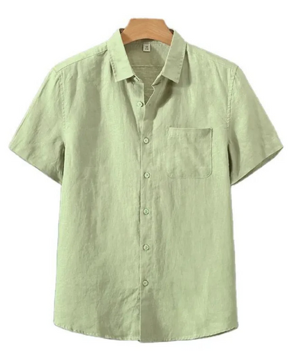 Santorini Linen Shirt