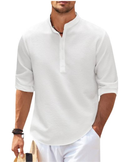 Long Sleeved Polo Shirt