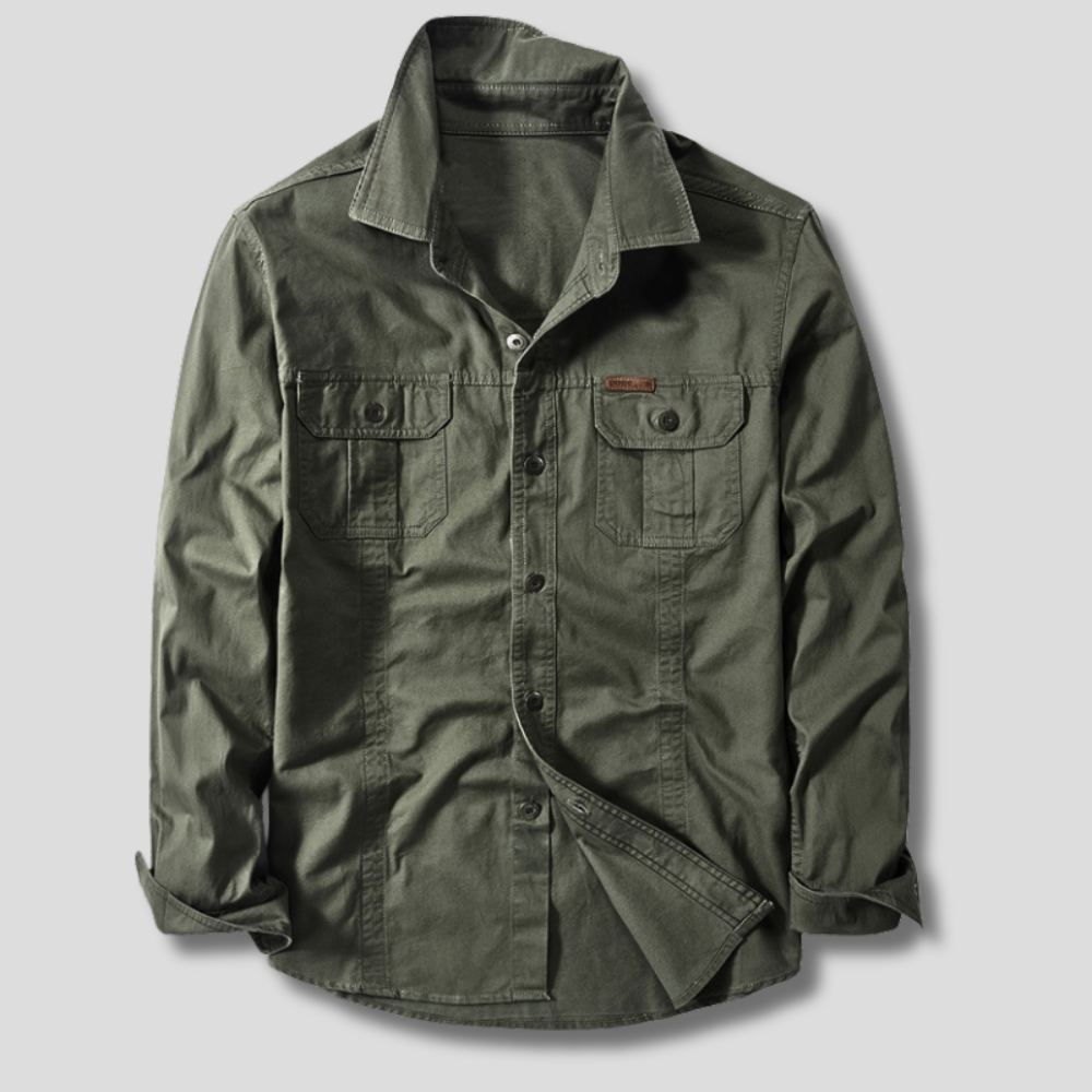 Cotton Cargo Shirt