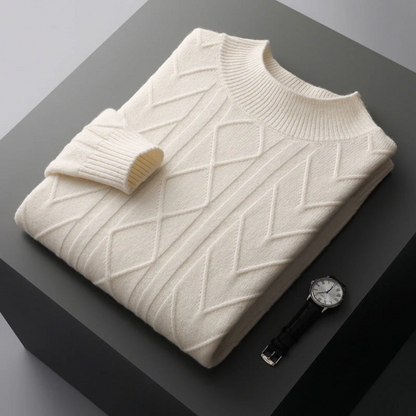 Mizar Patterned Cashmere Sweater