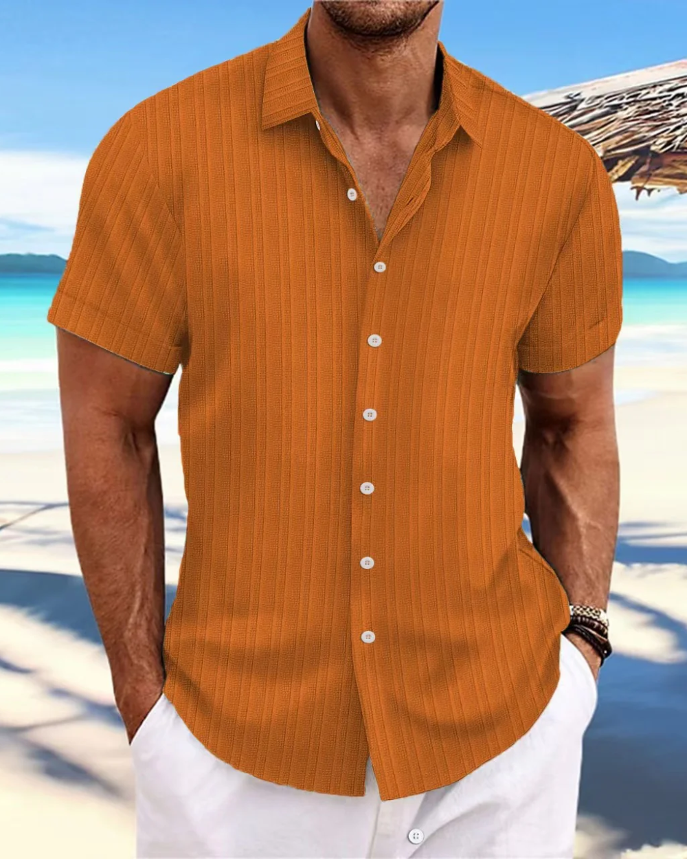 Casual Short Sleeved Shirt