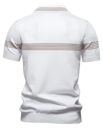 Polo Shirt with Stripes