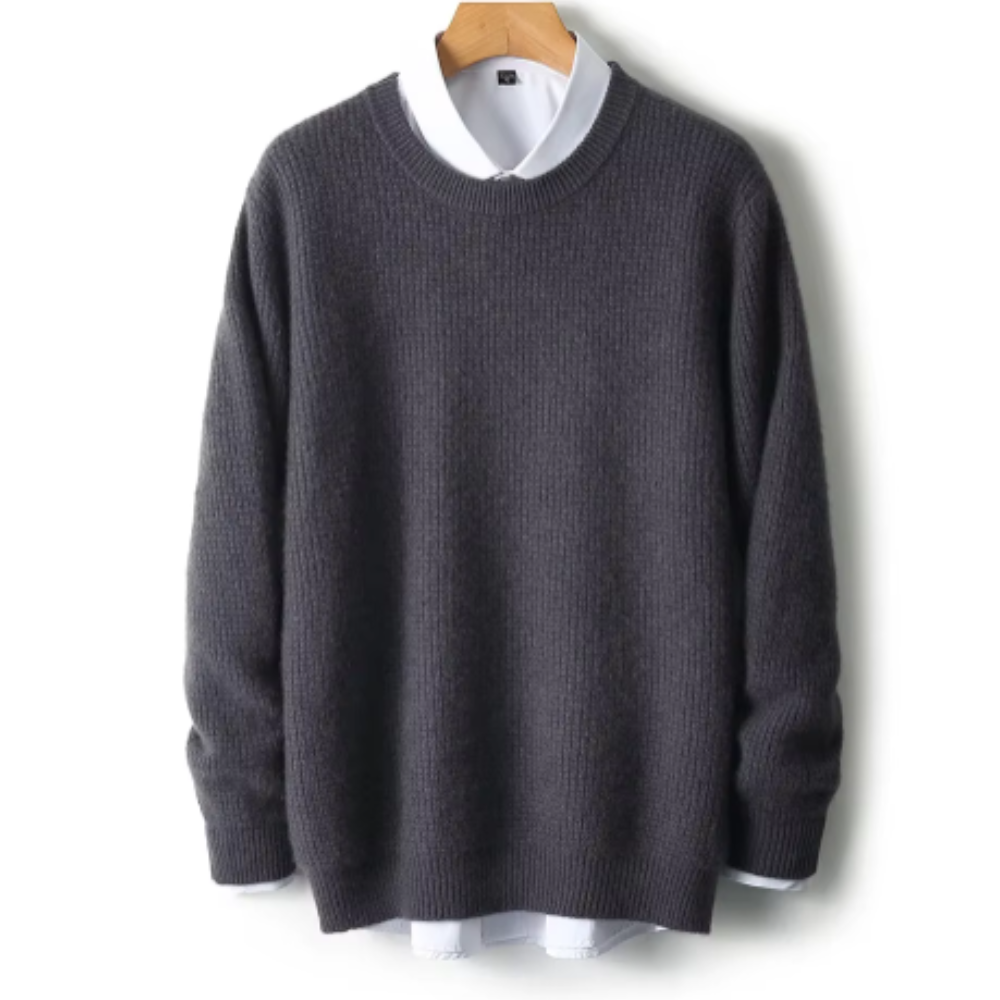 Elegant Cashmere Knitted Sweater